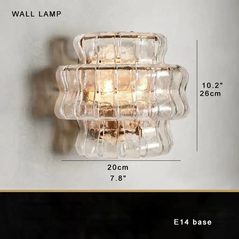 Vintage multi tier brown glass chandelier dining room crystal light