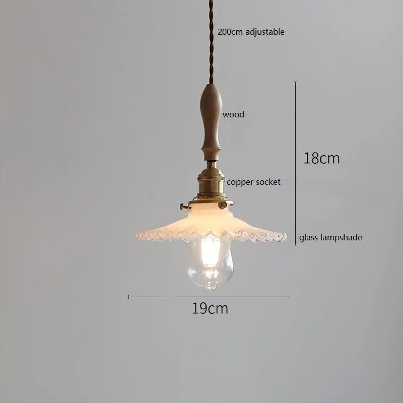 Vintage woven rattan ceramic led pendant light for dining room