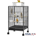 Wheeled Bird Cage for Parrots