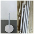 White glossy tulip butterfly chandelier stand dining room base