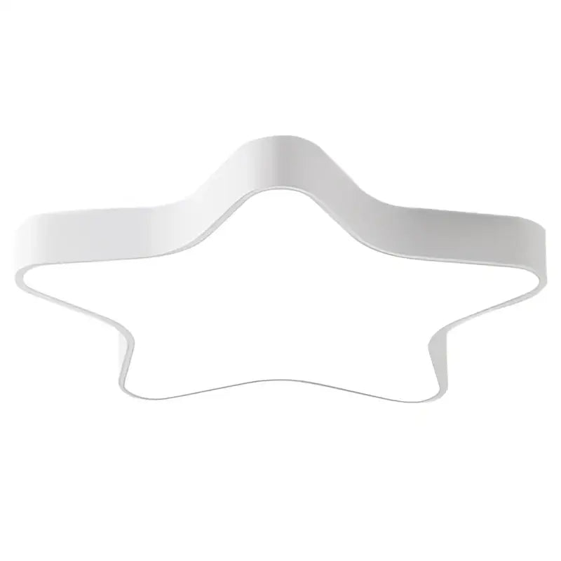 White star ceiling lamp kids room colorful star ceiling led lighting