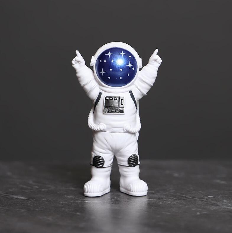 1pc Resin Astronaut Figure Statue Figurine