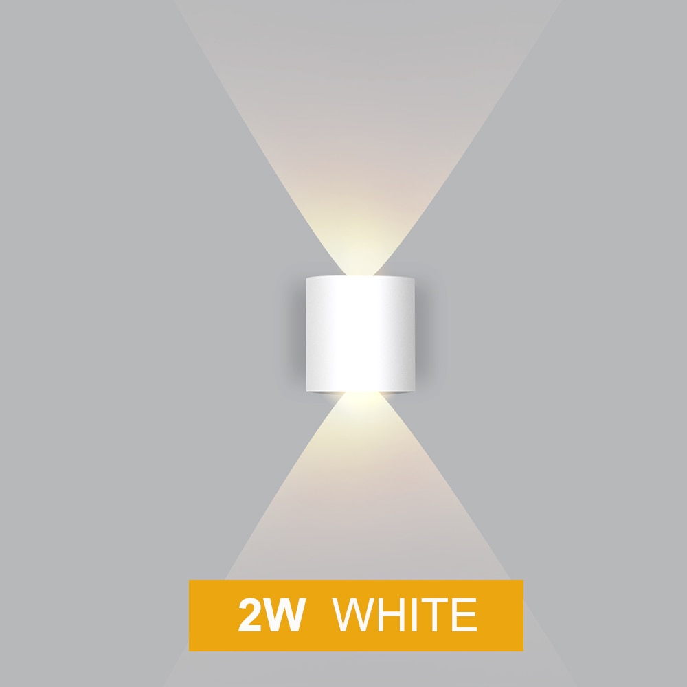 IP65 LED Wall Lamp Outdoor Waterproof Garden Lighting Aluminum