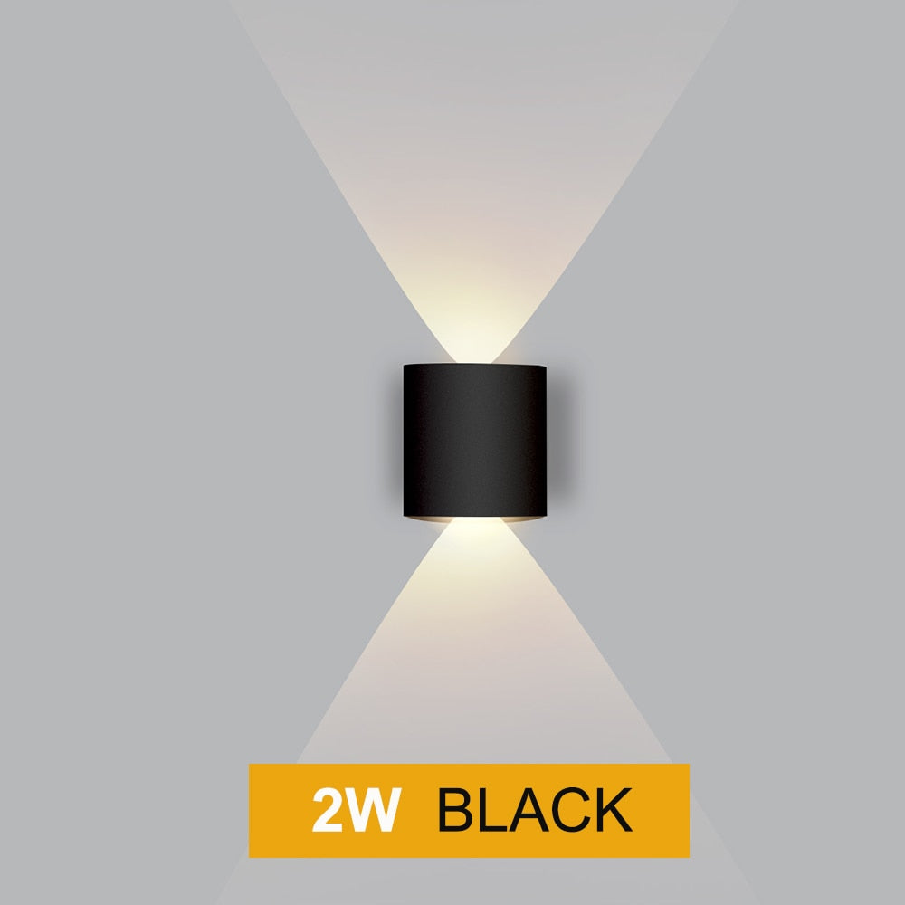 IP65 LED Wall Lamp Outdoor Waterproof Garden Lighting Aluminum