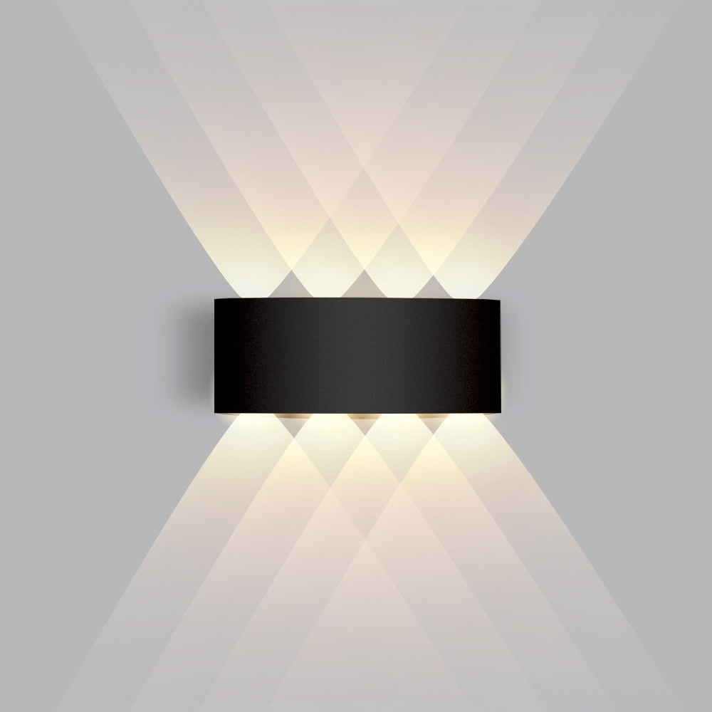 IP65 LED Wall Lamp Outdoor Waterproof Garden Lighting Aluminum