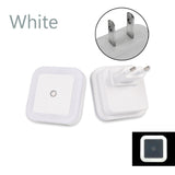 Mini LED Night Light EU/US Plug in Dusk to Dawn Sensor Wall Nights