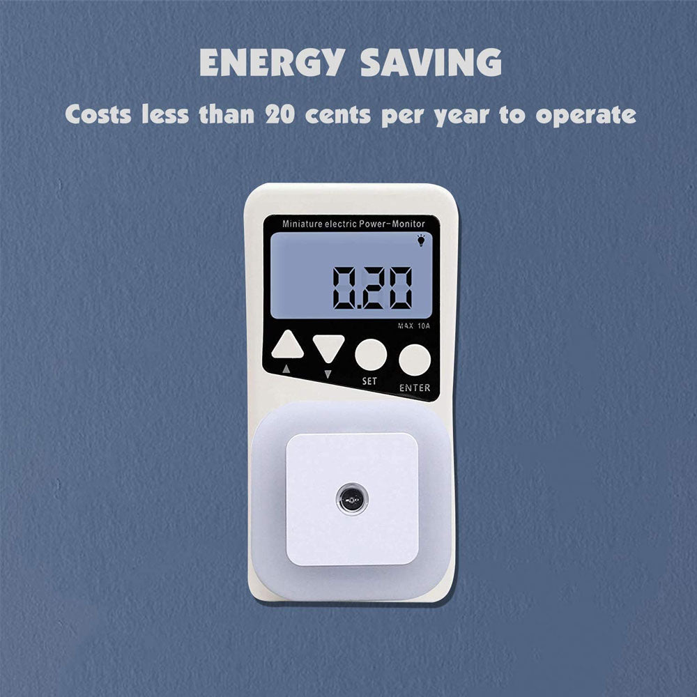 Mini LED Night Light EU/US Plug in Dusk to Dawn Sensor Wall Nights