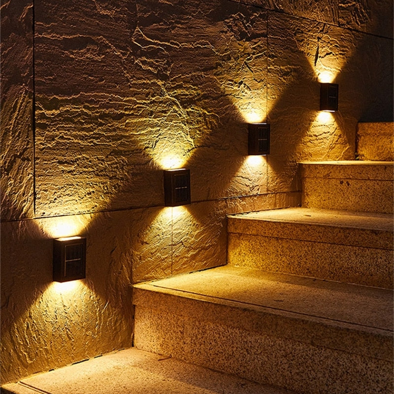 Smart Solar LED Outdoor Light Waterproof Garden Decor Lamps