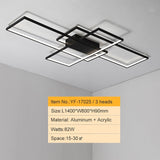 Smart Home Alexa Rectangle Aluminum Modern Led Ceiling Lights
