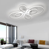 NEO Gleam New Hot RC White/Coffee Modern Led Ceiling Lights