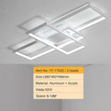 Smart Home Alexa Rectangle Aluminum Modern Led Ceiling Lights