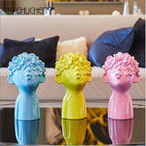 Nordic Minimalist Resin Figurines Cute Butterfly Boy Sculpture