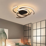 Black White Modern led Ceiling Lights for Living Room