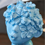 Nordic Minimalist Resin Figurines Cute Butterfly Boy Sculpture