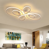 NEO Gleam New Hot RC White/Coffee Modern Led Ceiling Lights