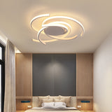 Black White Modern led Ceiling Lights for Living Room