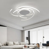Black White Modern led Ceiling Lights for Living Room