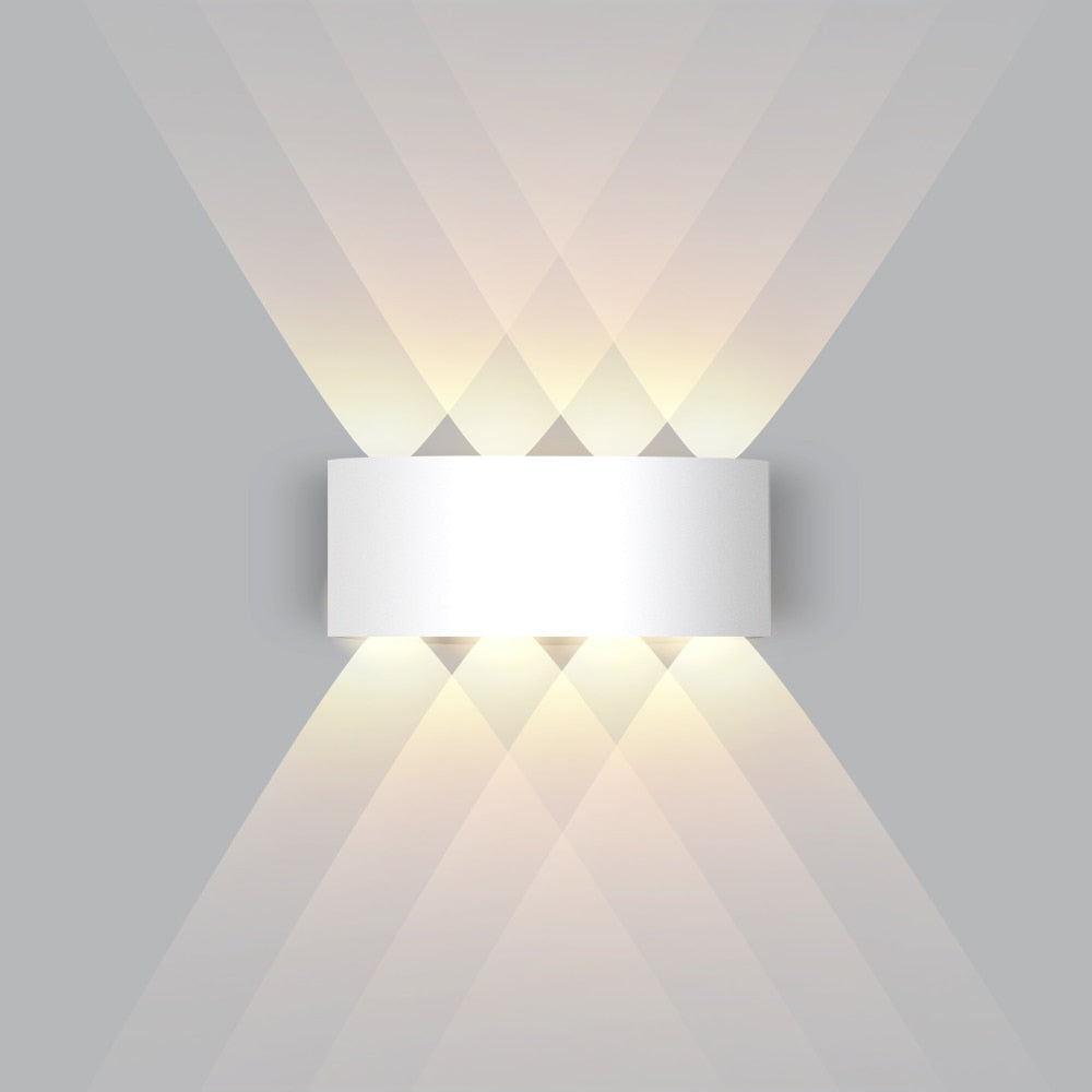 IP65 LED Wall Lamp Outdoor Waterproof Garden Lighting Aluminum