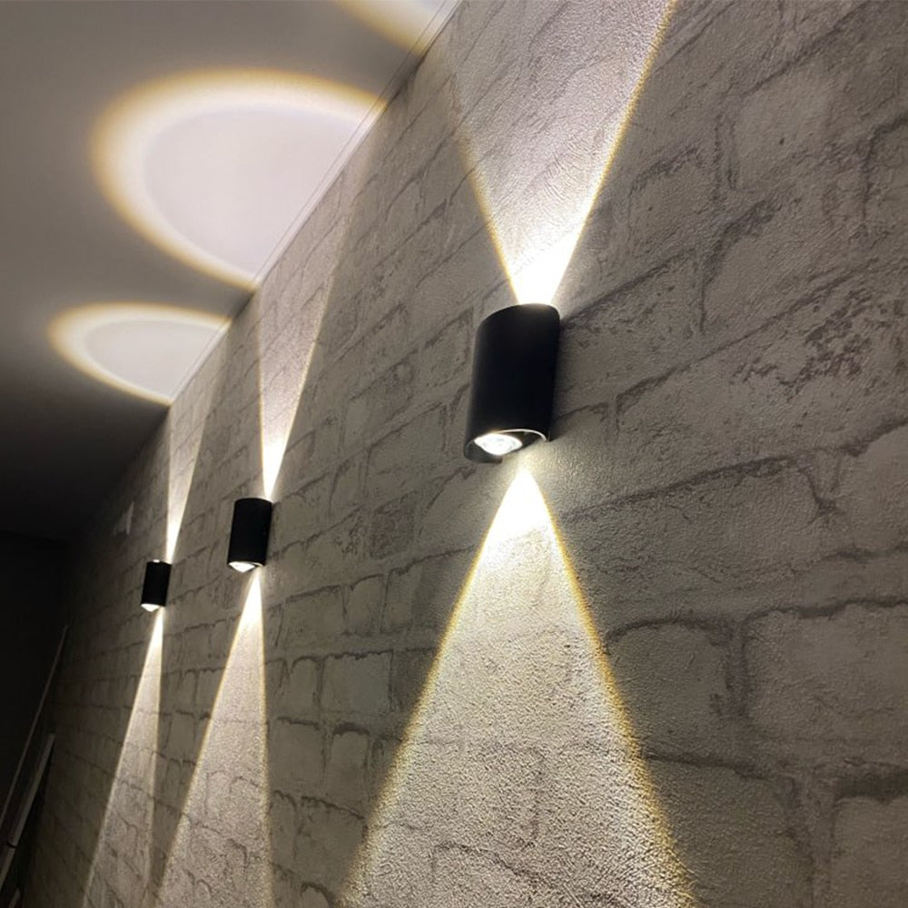 IP65 LED Wall Lamp Outdoor Waterproof Garden Lighting Aluminum