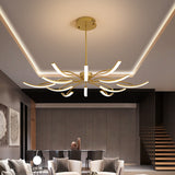 MDWELL Matte Black/White Finished Modern Led Ceiling