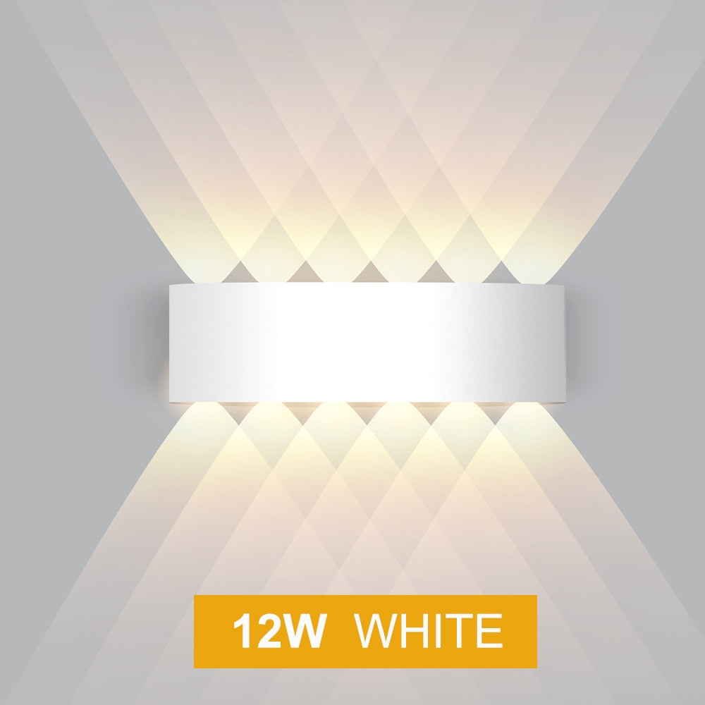 IP65 LED Wall Lamp Outdoor Waterproof Garden Lighting Aluminum