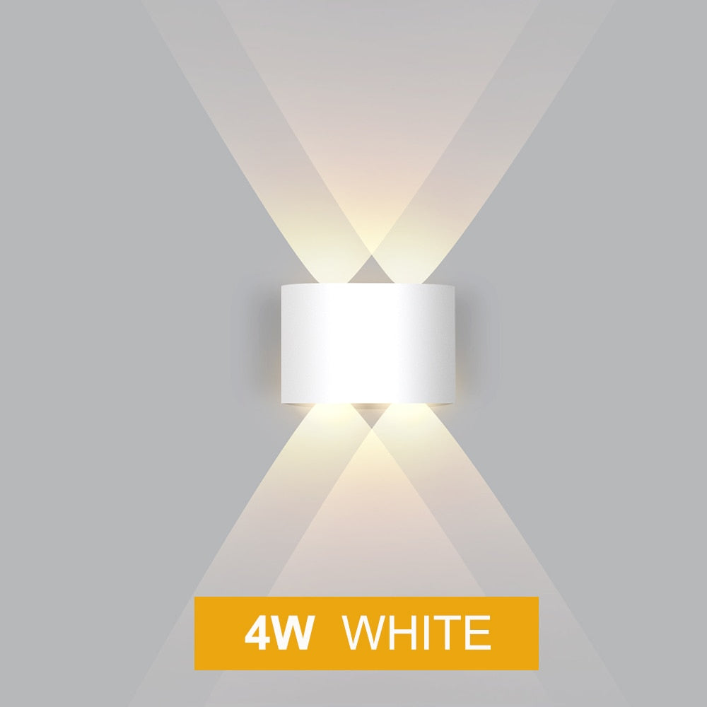 IP65 LED Wall Lamp Outdoor Waterproof Garden Lighting Aluminum