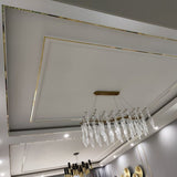 1 Roll Mirror Wall Sticker Stainless Steel