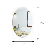 3D DIY Home Bathroom Acrylic Stickers Reflective Surface