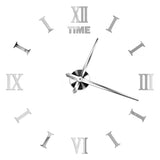 2022 New 3D Roman Numeral Acrylic Mirror Wall Clock