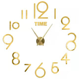 2022 New 3D Roman Numeral Acrylic Mirror Wall Clock