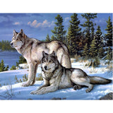 5D Diy Diamond Painting Wolf Diamond Embroidery