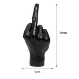 Personalized Middle Finger Statue Ornament Home Desk