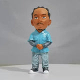 1 Pcs Hip Hop Legend Commemorative Resin Ornaments Memorial