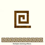 10Pc Acrylic with Adhesive Wall Decor Sticker Mirror for Living Room