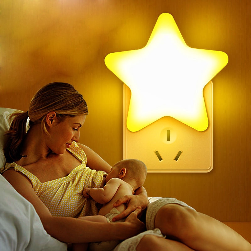 Star Shape Lamp LED Night Lights Bedside Wall Lamp