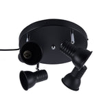 Multiple 5 heads black Iron led Ceiling Lights