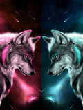 5D Diy Diamond Painting Wolf Diamond Embroidery