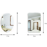 3D DIY Home Bathroom Acrylic Stickers Reflective Surface