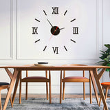 3D Wall Clock Luminous Frameless Wall Clocks DIY