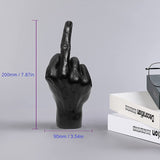 Personalized Middle Finger Statue Ornament Home Desk