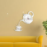 3D Wall Clock Luminous Frameless Wall Clocks DIY