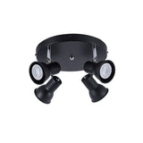 Multiple 5 heads black Iron led Ceiling Lights