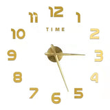 2022 New 3D Roman Numeral Acrylic Mirror Wall Clock